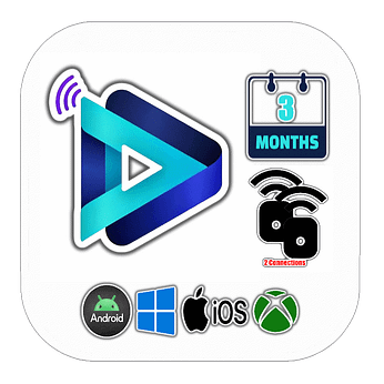 3 Months Subscription (2 Standard Connections) *Activation in 24-48hrs*